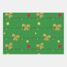 Luces y arcos de oro de los Navidades verdes festi