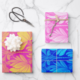 Hoja De Papel De Regalo Lujoso y bellas vacaciones especiales