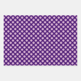 Hoja De Papel De Regalo Lunares pastel 