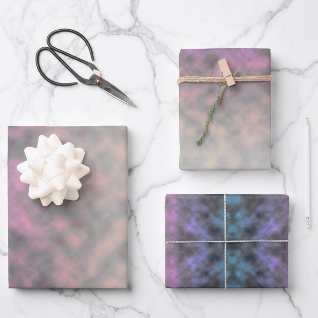 Hoja De Papel De Regalo Luz de pradera velada (Anverso)