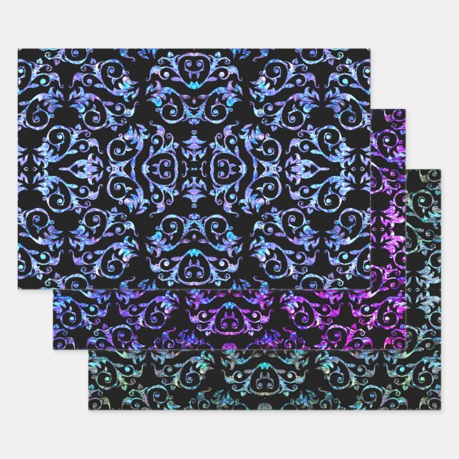 Hoja De Papel De Regalo Madre Elegante De Pearl Motif (Set)