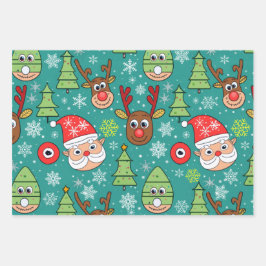 Hoja De Papel De Regalo Magia Navideña para regalos