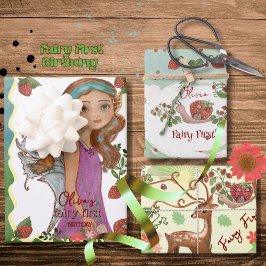 Hoja De Papel De Regalo Magical Woodland Fairy Personalizado