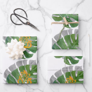 Hoja De Papel De Regalo Magnífico Om Ganesh Wrapping papel, Set de 3
