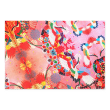 Mah Jongg Egrets y Paisley