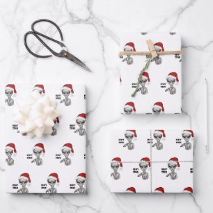 Hoja De Papel De Regalo ¡Mala fortuna, pesadas navidades!