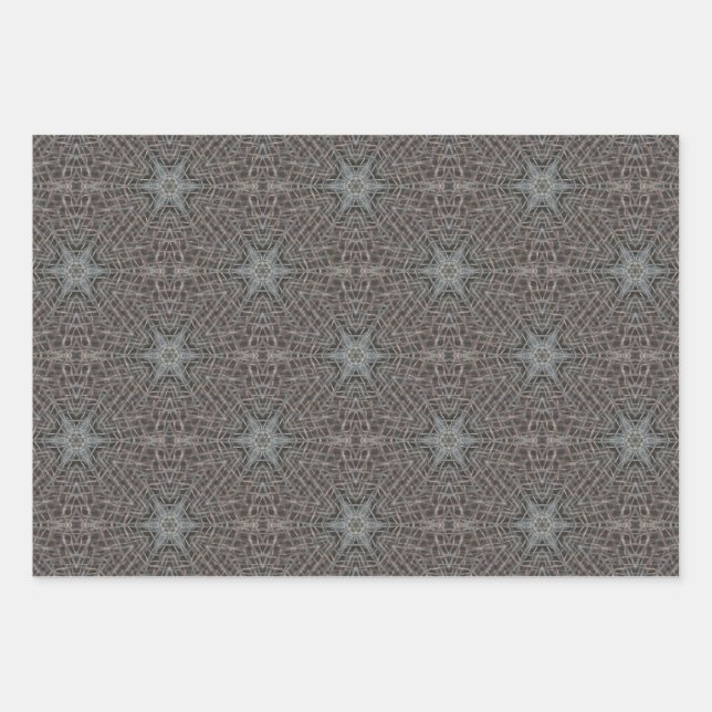 Hoja De Papel De Regalo Malla Metalizado metálica (Anverso)