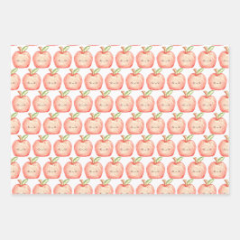 Hoja De Papel De Regalo Manzana de frutas acuáticas