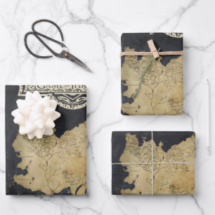 Hoja De Papel De Regalo Mapa de Westeros