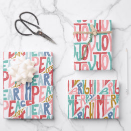 Hoja De Papel De Regalo Mareas de vacaciones en blanco