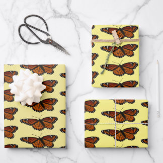 Hoja De Papel De Regalo Mariposa Viceroy Hermosa Fotografía de la Naturale