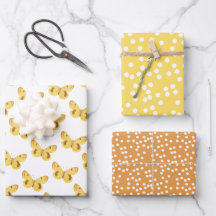 Mariposas amarillas - Bella Artes vintage y polkad