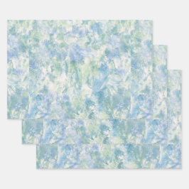 Hoja De Papel De Regalo Mármol Pastel de Primavera