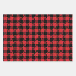 Hoja De Papel De Regalo Márquela de verificación de búfalo