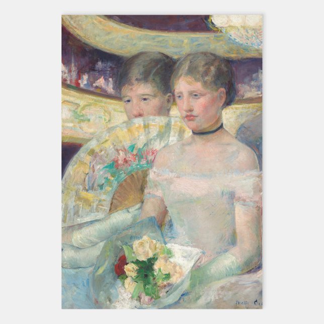 Hoja De Papel De Regalo Mary Cassatt - The Loge (Subido por el creador)