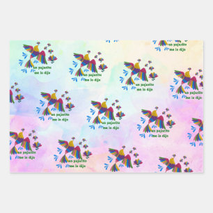 Hoja De Papel De Regalo 'Me lo dijo un pajarito' – Arte Mexicano