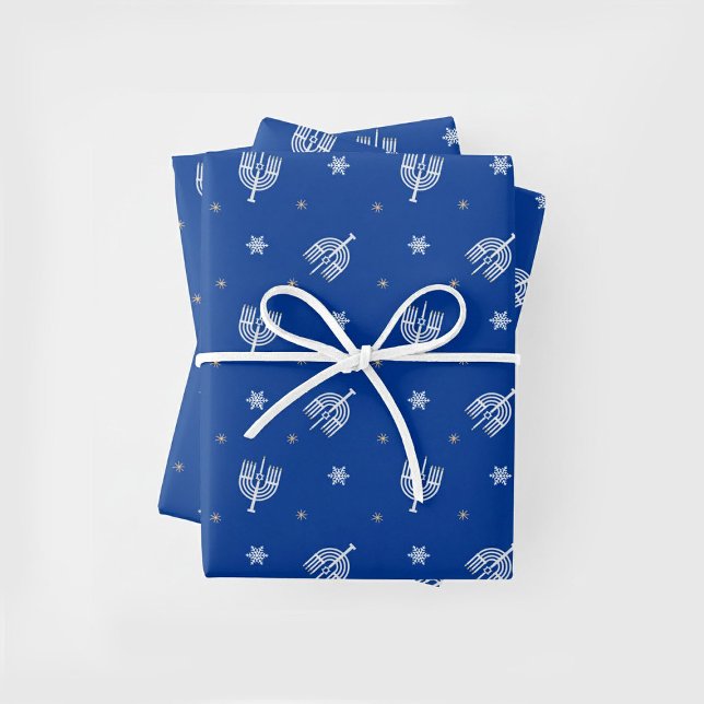 Hoja De Papel De Regalo Menorá de Janucá (Subido por el creador)