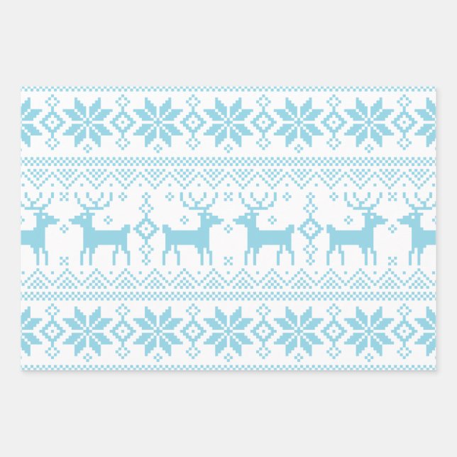 Hoja De Papel De Regalo Merry Christmas pattern 1 (Anverso)