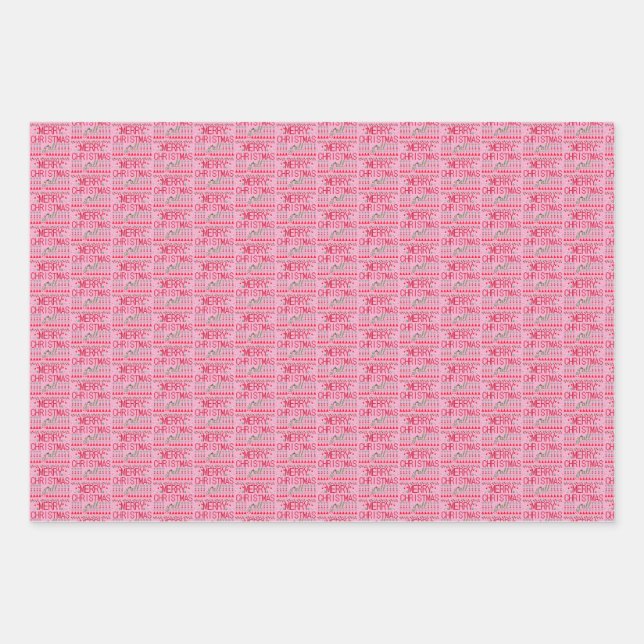 Hoja De Papel De Regalo "Merry Christmas Y'all" Ugly Sweater  (Anverso)