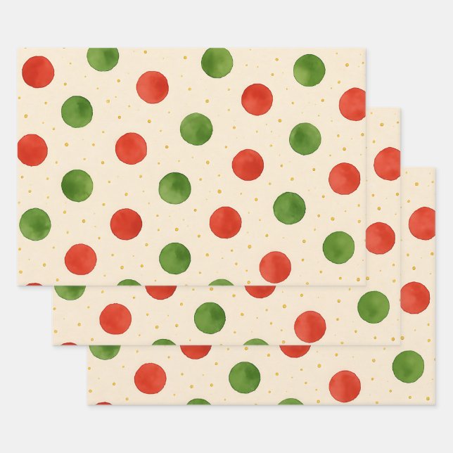 Hoja De Papel De Regalo Merry y Bright (Set)