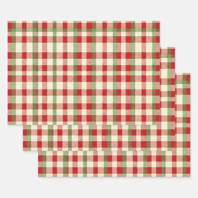 Hoja De Papel De Regalo Merry y Bright (Set)