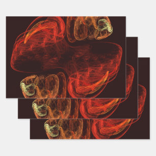 Hoja De Papel De Regalo Metamorfosis Arte abstracto