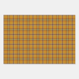 Hoja De Papel De Regalo Meteor Orange and Puerto Rico Light Blue