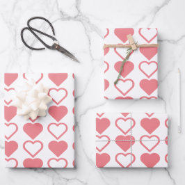 Hoja De Papel De Regalo Mezcla cardiaca