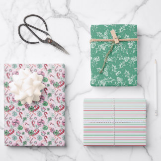 Hoja De Papel De Regalo Mezcla de celebración dulce