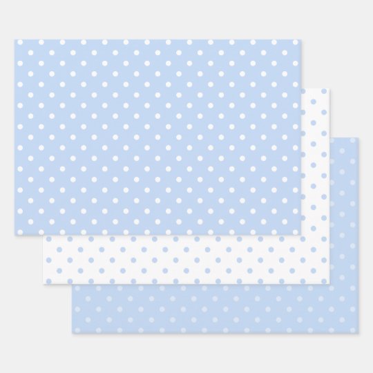 Hoja De Papel De Regalo Mezcla de puntos polka color 