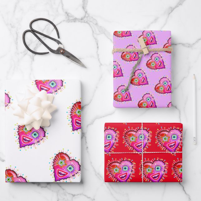 HOJA DE PAPEL DE REGALO MI CORAZÓN SE ACERCARÁ (Anverso)