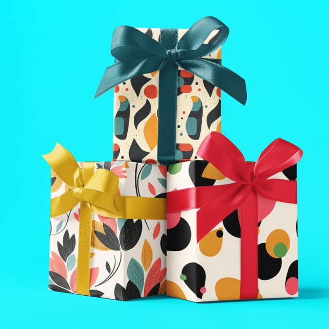 Hoja De Papel De Regalo Mid Century Mod  (Subido por el creador)