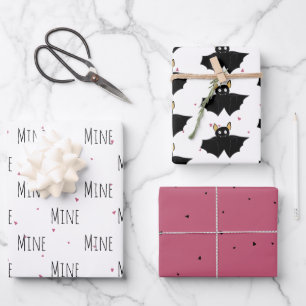 Hoja De Papel De Regalo "Mina Mina": El amor loco por los murciélagos