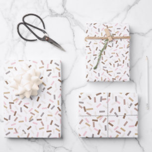Hoja De Papel De Regalo Moda de Confetti (Sprinkles)