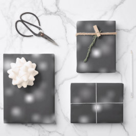 Hoja De Papel De Regalo Modesto blanco juguetón aleatorio desvaneciéndose 