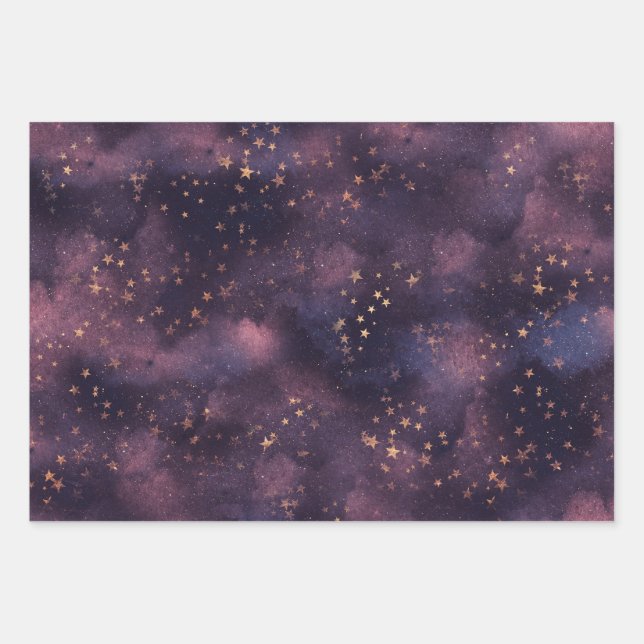 Hoja De Papel De Regalo Morado Hues (3) (Anverso)