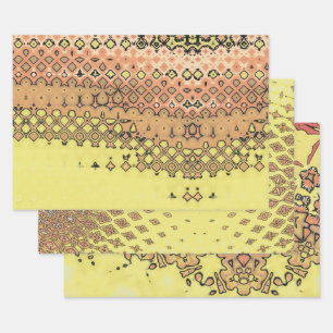 Hoja De Papel De Regalo Morph 1 asimétrico abstracto