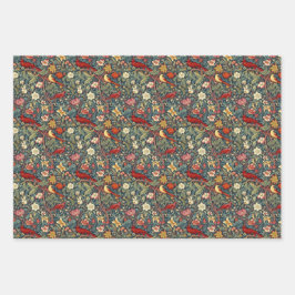 Hoja De Papel De Regalo Morris Inspired Melange