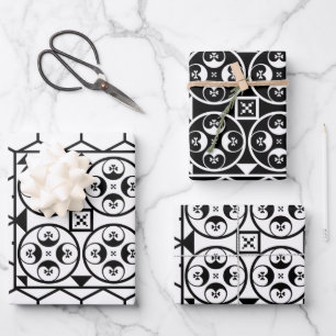 Hoja De Papel De Regalo Mosaico romano antiguo de Baia - Modelo