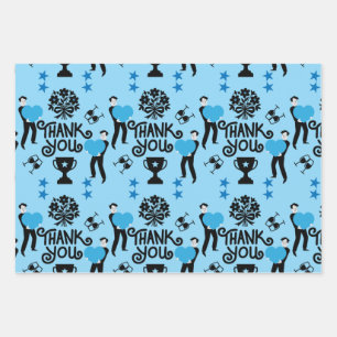 Hoja De Papel De Regalo Muchas Gracias