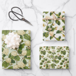 Hoja De Papel De Regalo Mulberry blanca