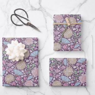 Hoja De Papel De Regalo Mum de jardín de primavera para el día de la madre