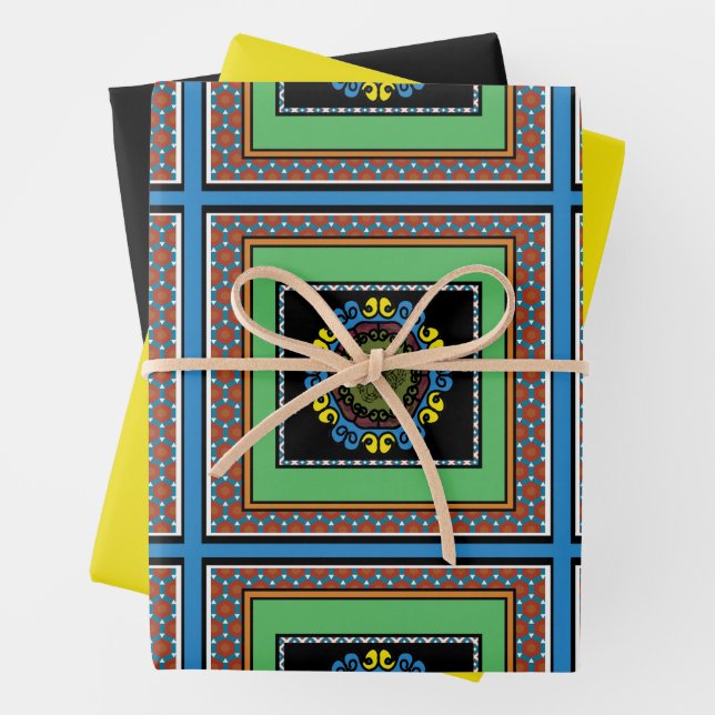 Hoja De Papel De Regalo MVB Orgullo Mexicano 1 Juego de Diseño 1 (In situ)