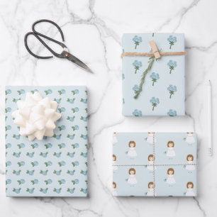 Hoja De Papel De Regalo Nacimiento de Little Wildflower