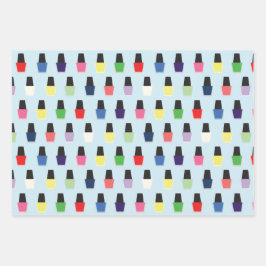 Hoja De Papel De Regalo Nail Polaco