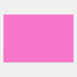 Hoja De Papel De Regalo Naranja rosa y morado