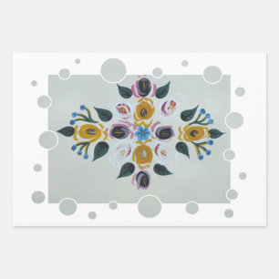 HOJA DE PAPEL DE REGALO NARROWBOATS