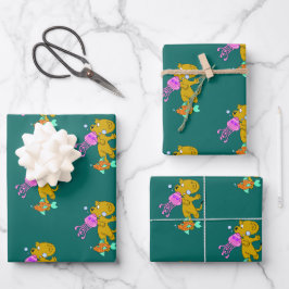 Hoja De Papel De Regalo Natación de Ferald