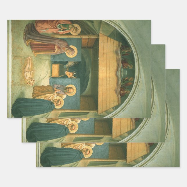 Hoja De Papel De Regalo Natividad de Fra Angelico