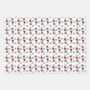 Hoja De Papel De Regalo Naughty Rockhound, geólogo, Navidades envueltos de